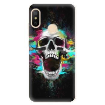 Odolné silikonové pouzdro iSaprio - Skull in Colors - Xiaomi Mi A2 Lite