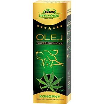 Vitar Veterinae Konopný olej 1000 ml (8595011144116)