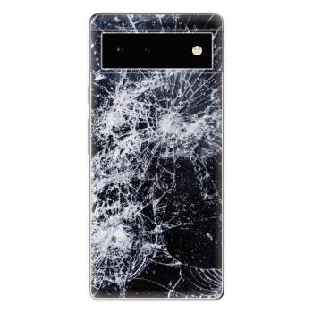 Odolné silikonové pouzdro iSaprio - Cracked - Google Pixel 6 5G