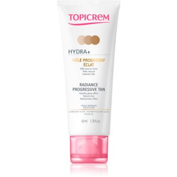 Topicrem UH FACE HYDRA+ Radiance Progressive Tan rozjasňující tónovací krém 40 ml