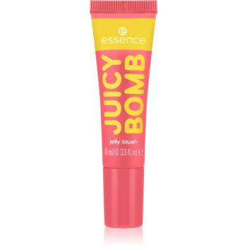 essence Juicy Bomb Party tvářenka s gelovou texturou odstín 02 Peach Passion 10 ml