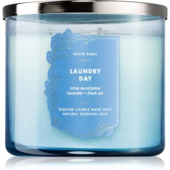 Bath & Body Works Laundry Day vonná svíčka 411 g