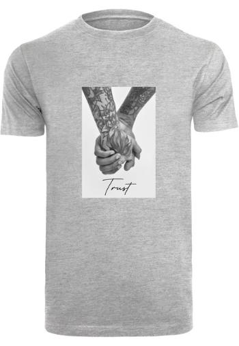 Mr. Tee Trust 2.0 Tee heather grey - L