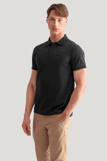 POLOKOŠILE GANT REG TONAL SHIELD SS RUGGER BLACK