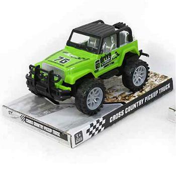 Terénní auto Jeep 17 cm - červená