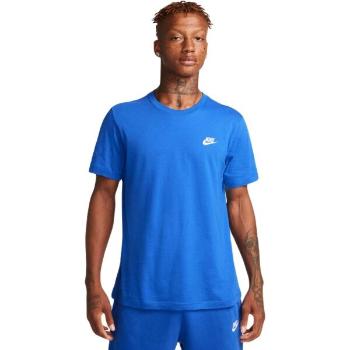 Nike SPORTSWEAR CLUB Férfi póló, kék, méret