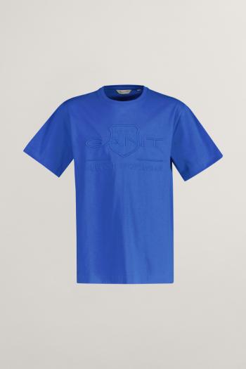 TRIČKO GANT TONAL AS SS T-SHIRT GREECE BLUE