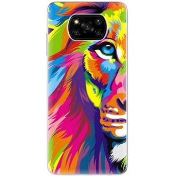 iSaprio Rainbow Lion pro Xiaomi Poco X3 Pro / X3 NFC (ralio-TPU3-pX3pro)