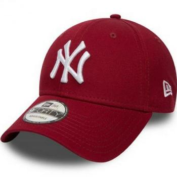 Kšiltovka New Era 9Forty MLB League Basic NY Yankees Cardinal Red - UNI