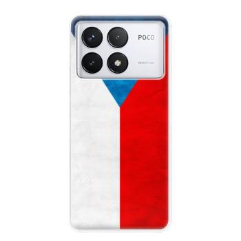 Odolné silikonové pouzdro iSaprio - Czech Flag - Poco F6 Pro