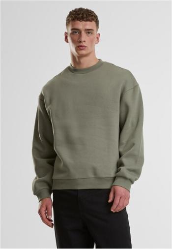 Urban Classics Fluffy Crewneck paleolive - S