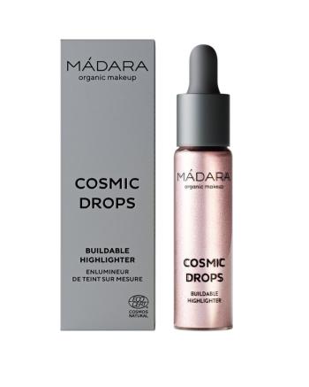 MÁDARA Cosmic Drops Cosmic Rose rozjasňovač 13,5 ml