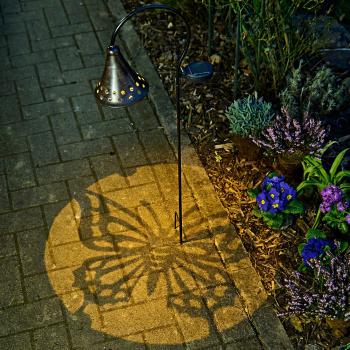 Napelemes lámpatest "Butterfly"