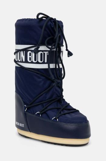 Sněhule Moon Boot MB ICON NYLON tmavomodrá barva, 80D1400440 F003