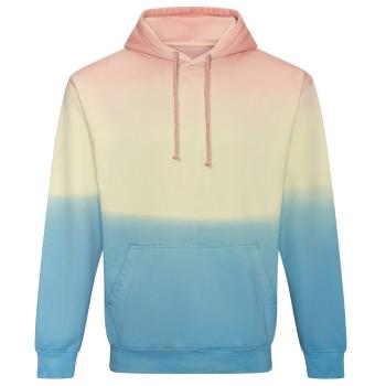 Just Hoods Batikovaná mikina - Pastel Sunset Dip | M