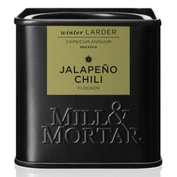 Jalapeño chilli 45 g, vločky, Mill & Mortar