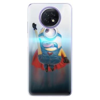 Odolné silikonové pouzdro iSaprio - Mimons Superman 02 - Xiaomi Redmi Note 9T