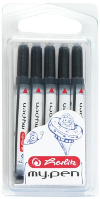 Herlitz - Bombičky inkoustové my.pen 5 ks modré