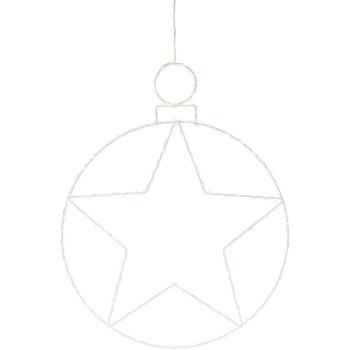 Crăciun agățat decorare cu LED-uri Kerstball Star236 LED, 48 cm