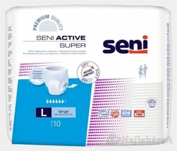 Seni ACTIVE SUPER Large navliekacie nohavičky (obvod pás 100-135cm) 10ks