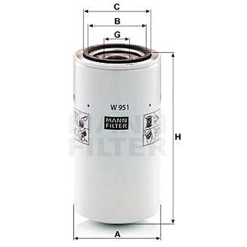 MANN-FILTER W951 (W951)