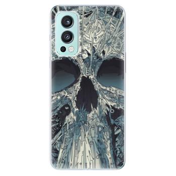 Odolné silikonové pouzdro iSaprio - Abstract Skull - OnePlus Nord 2 5G