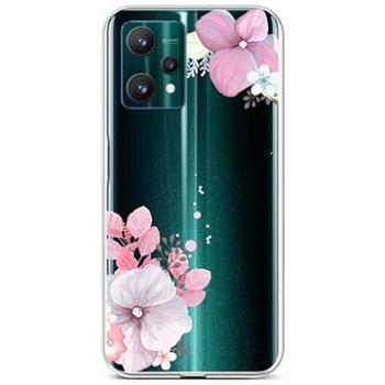 TopQ Kryt Realme 9 Pro silikon Violet Blossom 73110 (Sun-73110)