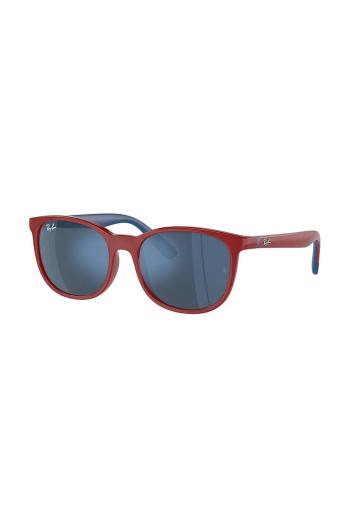 Dětské sluneční brýle Ray-Ban vínová barva, 0RJ9079S