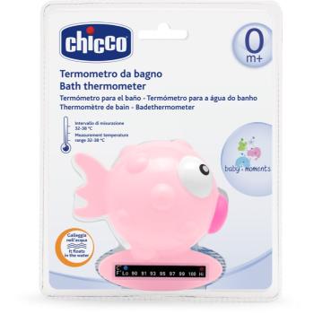 Chicco Baby Moments teploměr do koupele Pink 1 ks