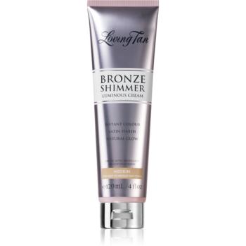 Loving Tan Bronze Shimmer samoopalovací krém odstín Medium 120 ml