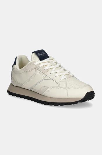 Kožené sneakers boty Gant Lucamm béžová barva, 29633636 G213