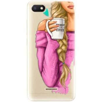 iSaprio My Coffe and Blond Girl pro Xiaomi Redmi 6A (coffblon-TPU2_XiRmi6A)