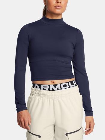 Under Armour UA Meridian LS Mock Triko Modrá