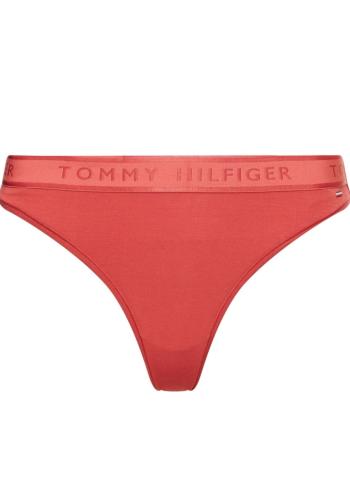 Dámská tanga Tommy Hilfiger UW0UW03154 L Cihlová