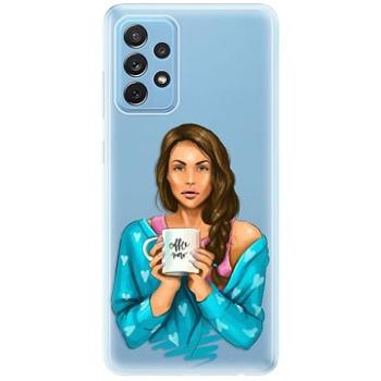 iSaprio Coffe Now - Brunette pro Samsung Galaxy A72 (cofnobru-TPU3-A72)