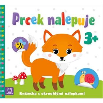 Prcek nalepuje 3+: Knížečka s okrouhlými nálepkami (978-80-87845-86-8)