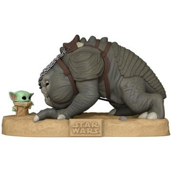 Funko POP! Star Wars: The Book of Boba Fett - Grogu with Rancor - Super Sized (889698690560)