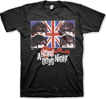 The Beatles Tričko A Hard Days Night Unisex Black 2XL