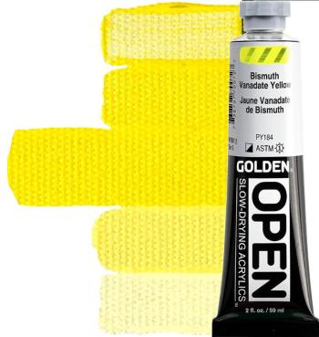Golden Artist Colors Open Akrylová barva Bismuth Vanadate Yellow 59 ml 1 ks