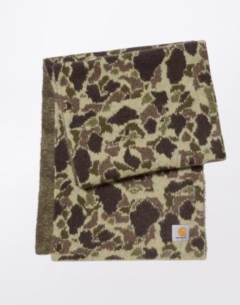 Carhartt WIP Palmer Scarf Camo Duck Jacquard, Green