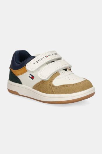 Sneakers boty Tommy Hilfiger hnědá barva, T1X9-33629