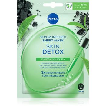 NIVEA Urban Skin Detox 10minutová textilní maska 1 ks