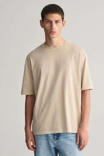 TRIČKO GANT SUNFADED SS T-SHIRT SILKY BEIGE