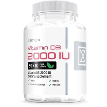 Zerex Vitamín D 2000 IU, 60 tablet (8588007981697)