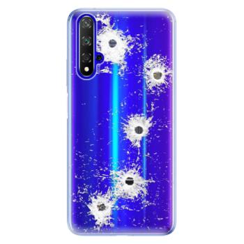 Odolné silikonové pouzdro iSaprio - Gunshots - Huawei Honor 20