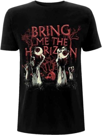 Bring Me The Horizon Tričko Graveyard Eyes Unisex Black L