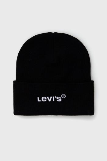 Čepice Levi's černá barva, D5548.0006-59