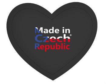 Polštář Srdce Made in Czech Republic