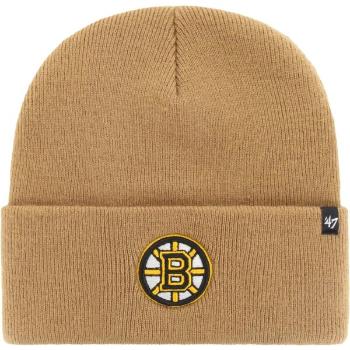 47 NHL BOSTON BRUINS HAYMAKER CUFF KNIT Klubová zimní čepice, béžová, velikost