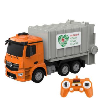 Remote control RC garbage truck 1:26 Double Eagle ( orange) Merce...